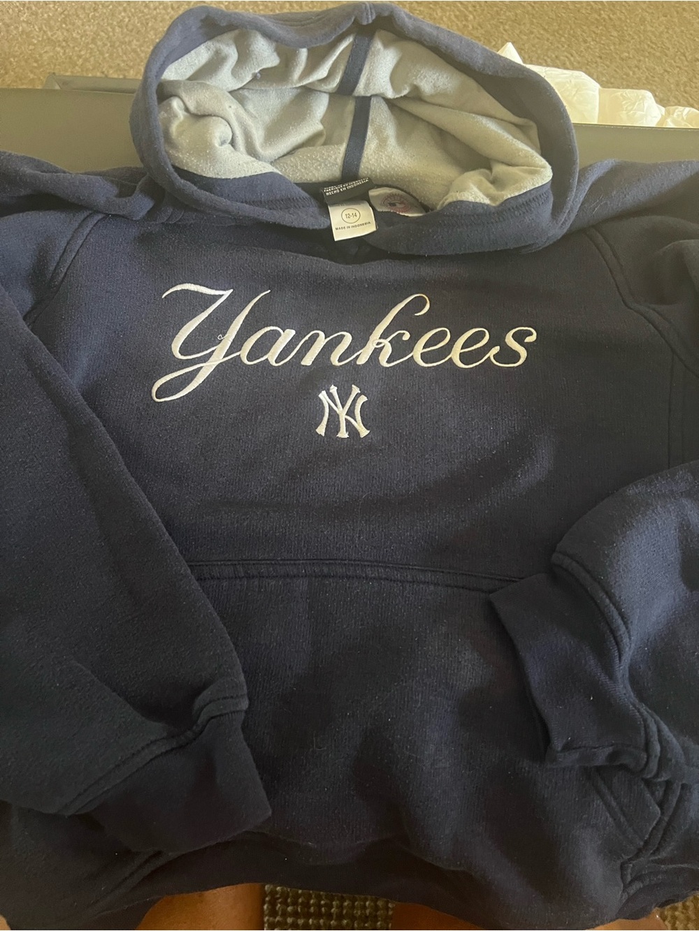 Kids Navy Hoodie